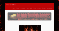 Desktop Screenshot of bloodboundbooks.net